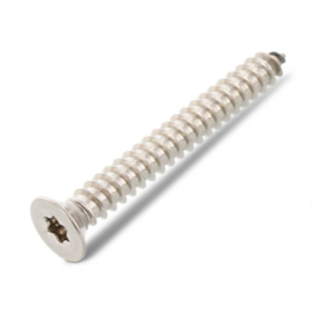 1 x Levyruuvi uppokantainen 4,8 x 9,5 TORX T25 Ruostumaton teräs A4