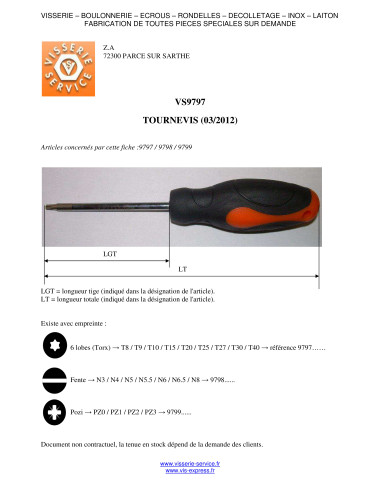 1 x Ruuvimeisseli loppu TORX T9 Pituus yhteensä...