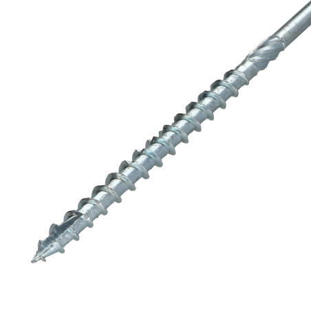1 x Kehysruuvi TEKOR uppokantainen Uritettu TORX T40 10X240 Kierteytetty kohteessa 80 "Halkeamista estävä kärki