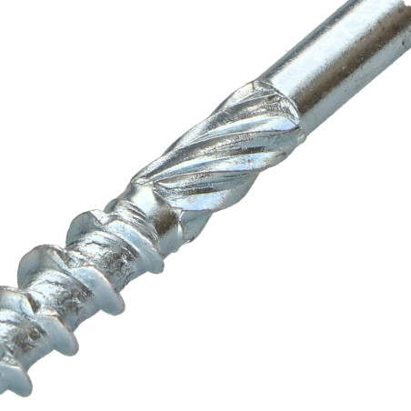 1 x Kehysruuvi TEKOR uppokantainen Uritettu TORX T40 10X220 Kierteytetty kohteessa 80 "Halkeamista estävä kärki