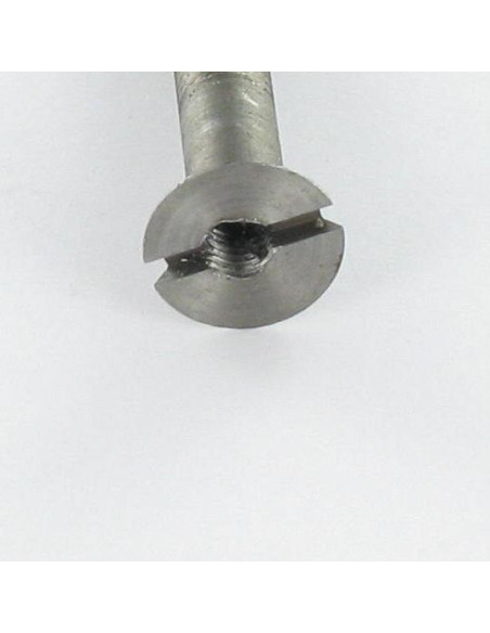 1 x Metalliruuvit Lävistetty ja kierteitetty M5X30 Kierteytetty kohteessa 18 M3.5 Kierrepituus: 60 mm Raakateräs