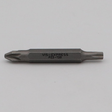 1 x Kärki Kaksois Pozi PZ10 + TORX T20 Pituus 50