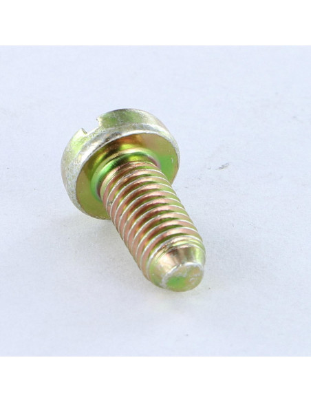 1 x Metalliruuvit Suuri kupumainen lieriöpää Halkaistu M5X12 BP Dikromattu