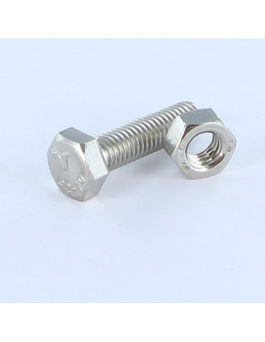 1 x YHDESSÄ Metalliruuvit V.TH 8X30 + Mutteri...