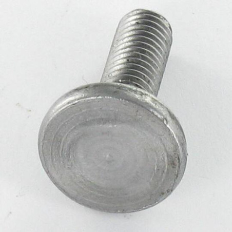 1 x Ruuvi Litteä pää Neliölaippa M8X25 Kokonaan kierteytetty Luokka 8.8 Sinkitty teräs