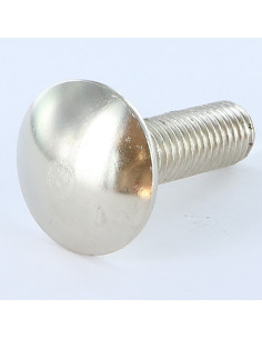 Pyöreä neliöpää laipalla M12x45 Kokonaan kierteytetty...