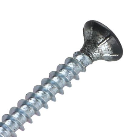 1 x "Puu- ja lastulevyruuvi uppokantainen Uritettu 5x40 TORX T25 "Halkeamista estävä kärki HIEKKA RAL 7016