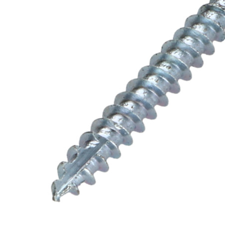 1 x "Puu- ja lastulevyruuvi uppokantainen Uritettu 5x40 TORX T25 "Halkeamista estävä kärki HIEKKA RAL 7016
