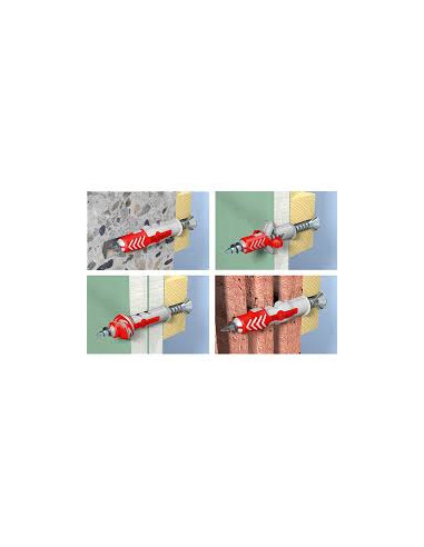 1 x Kiinnitystulppa Nailon DUOPOWER Fischer...