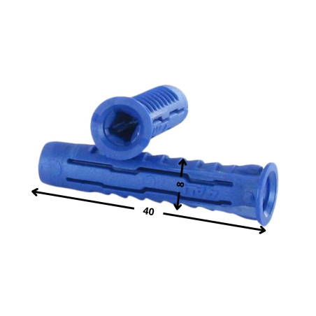 1 x Kiinnitystulppa Nailon 8x40 4ALL RAWLPLUG