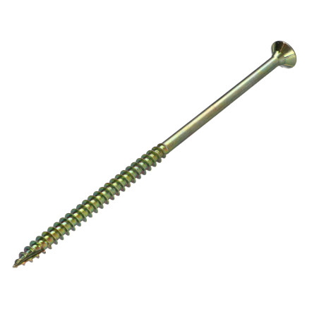 1 x "Puu- ja lastulevyruuvi uppokantainen Uritettu 6X140 Kierteytetty kohteessa 70 TORX T30 ZBCR3+ "Halkeamista estävä