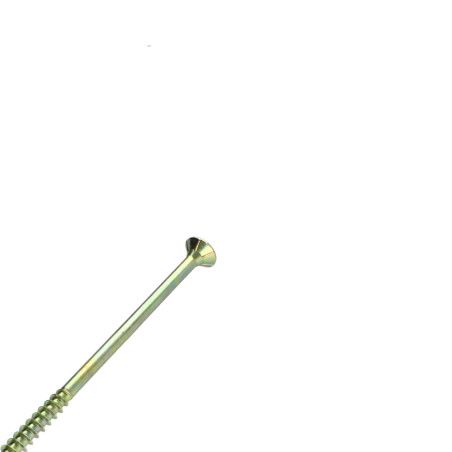 1 x "Puu- ja lastulevyruuvi uppokantainen Uritettu 6X140 Kierteytetty kohteessa 70 TORX T30 ZBCR3+ "Halkeamista estävä