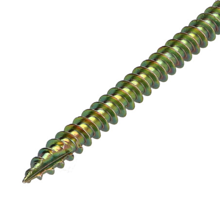 1 x "Puu- ja lastulevyruuvi uppokantainen Uritettu 6X140 Kierteytetty kohteessa 70 TORX T30 ZBCR3+ "Halkeamista estävä
