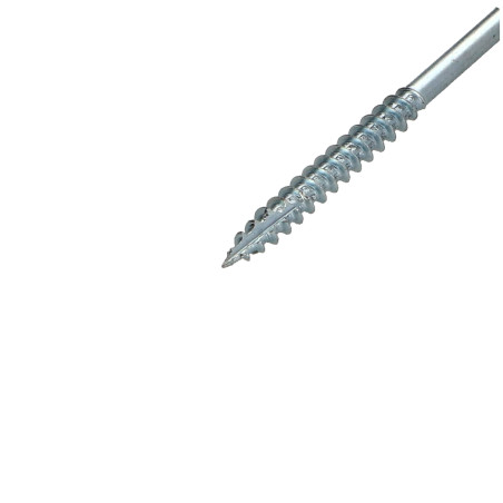 1 x "Puu- ja lastulevyruuvi uppokantainen Uritettu Pozi PZ10 5x60 Kierteytetty kohteessa 40 "Halkeamista estävä kärki