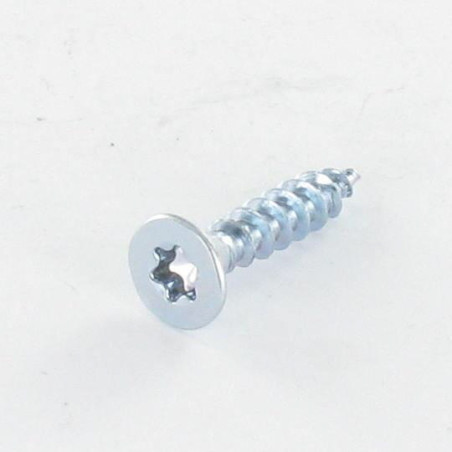 1 x Puuruuvi uppokantainen TORX T10 3X50 Sinkitty teräs mikroruuvi