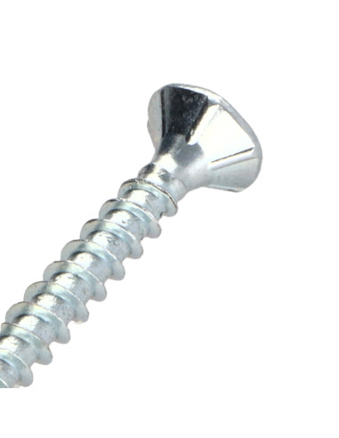 1 x "Puu- ja lastulevyruuvi uppokantainen...