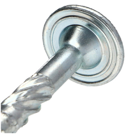 1 x "Puu- ja lastulevyruuvi Levypää TORX T30 "Halkeamista estävä kärki 6x60 Osittain kierteytetty Sinkitty teräs