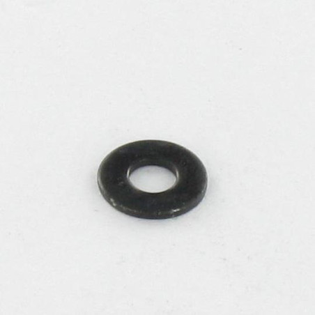 1 x Aluslevy Litteä M8X18X1.5 M Ruostumaton teräs A2 Musta