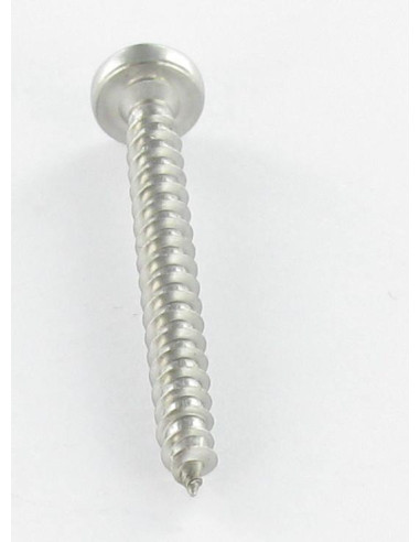 1 x Puuruuvi Pyöreä pää 5x40 TORX T25 Sinkitty...