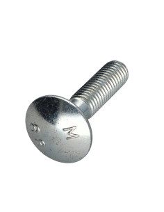 Pyöreä neliöpää laipalla M8X35 Osittain kierteytetty...
