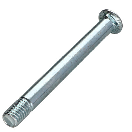 1 x Pyöreä neliöpää laipalla M10X94 Kierteytetty kohteessa 14 Osittain kierteytetty K&C.B Neliön paksuus 2.5