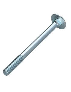 Pyöreä neliöpää laipalla M5X60 Osittain kierteytetty... 2
