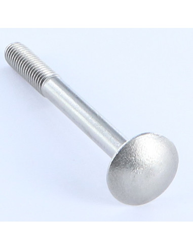 1 x Pyöreä neliöpää laipalla M10X300 Osittain...