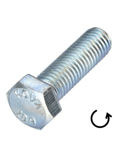 Metalliruuvit Kuusiopää TH Kierre Vasen M6X50 Luokka 10.9... 2