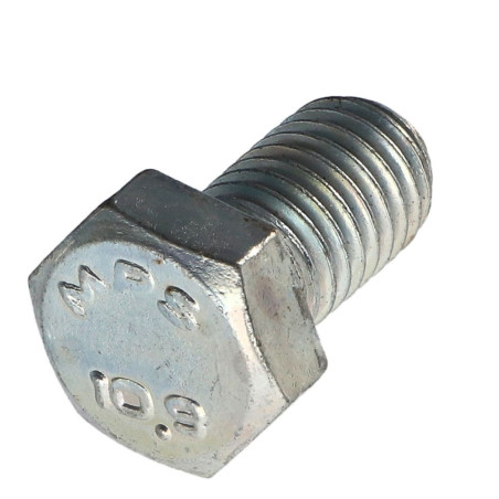 1 x Metalliruuvit Kuusiopää TH Kierre Vasen M10X16 Luokka 10.9 geomet-teräs