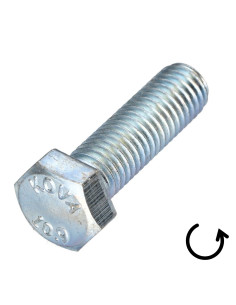 Metalliruuvit Kuusiopää TH Kierre Vasen M4X30 Luokka 10.9... 2
