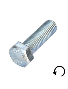 Metalliruuvit Kuusiopää TH Kierre Vasen M10X40 Luokka... 2