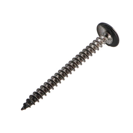 1 x Ruuvi Sarana 4,5x50 Kokonaan kierteytetty TORX T20 Kromiteräs RAL 9005 pikimusta 30 %