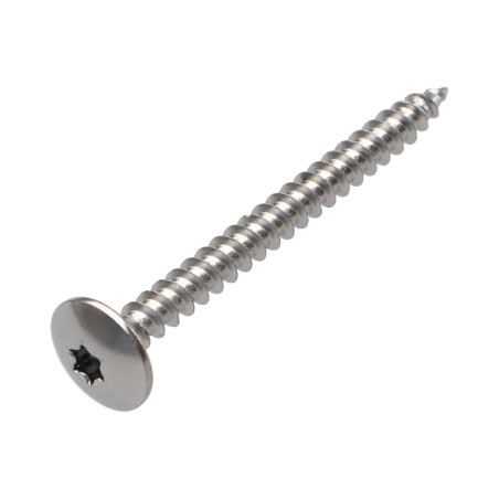 1 x Ruuvi Sarana 4,5x50 Kokonaan kierteytetty TORX T20 Kromiteräs