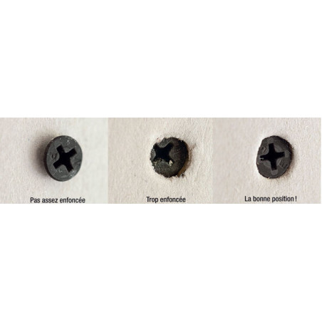 1 x PVC-ruuvi Ruuvi TTPC 3,5x35 Teräsfosfaatti