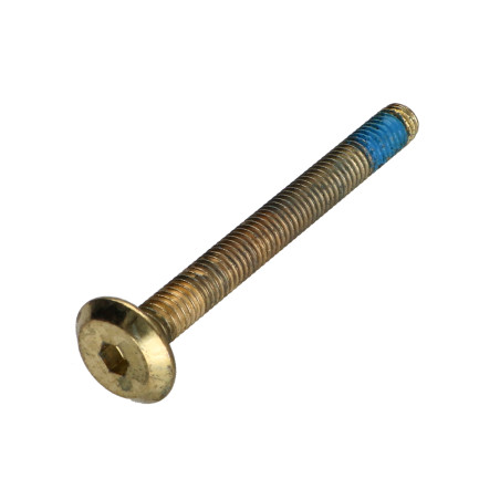 1 x Metalliruuvit litteällä päällä Avain 4 HC4 M6X60 Lukitus kierre Messinkiteräs