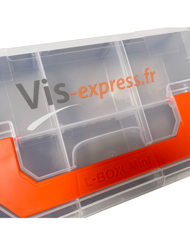 1 x TAPAUS SÄILYTYS KLIPPATTAVA L-BOXX MINI