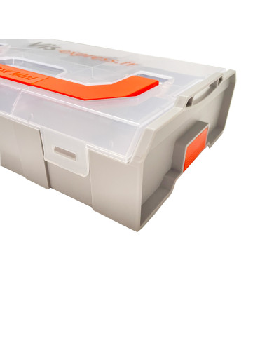1 x TAPAUS SÄILYTYS KLIPPATTAVA L-BOXX MINI