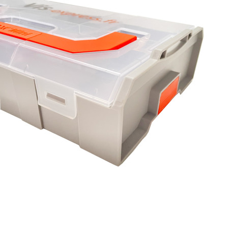 1 x TAPAUS SÄILYTYS KLIPPATTAVA L-BOXX MINI