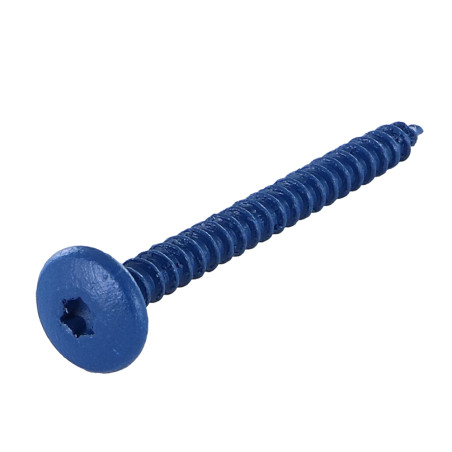 1 x Ruuvi Sarana 4,5x50 Kokonaan kierteytetty TORX T20 Sinkitty teräs LAQ RAL5010