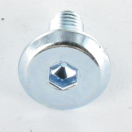 1 x Metalliruuvit litteällä päällä Avain 4 HC4 M6X55 Sinkitty teräs
