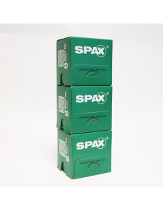 Spax Puuruuvi Litteä pää 3,5 x 25 Kokonaan kierteytetty... 2
