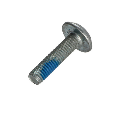 1 x Metalliruuvit litteällä päällä Avain 4 HC4 M6X25 Sinkitty teräs + Lukitus kierre