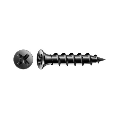 1 x PVC-ruuvi Spax 5,5 x 38 Teräsfosfaatti GIX-G