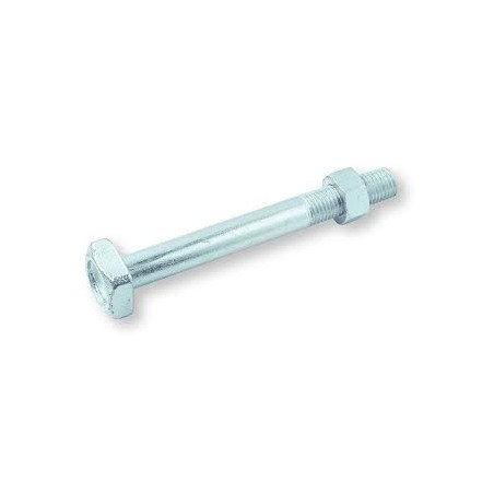 1 x Pultti (myydään mutterin kanssa) Rakennuspuutavara M14X350 Neliöpää 24x24x10 Sinkitty teräs
