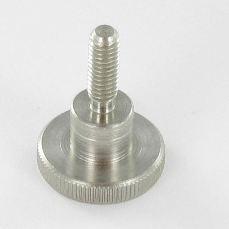 1 x Metalliruuvit Pyälletty M6X20 Ruostumaton teräs A1