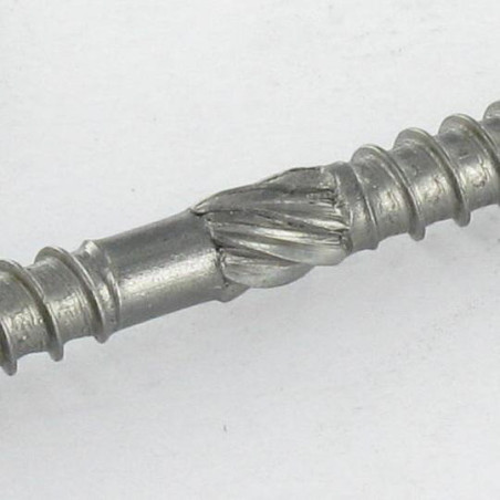 1 x V.TKR Kaksoiskierre uppokantainen TORX T25 5x70 Halkeamista estävä kärki tyyppi 17 Ruostumaton teräs A2 Ruskea