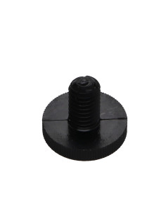Metalliruuvit svart nylon Lieriöpää Pyälletty M6X10 2