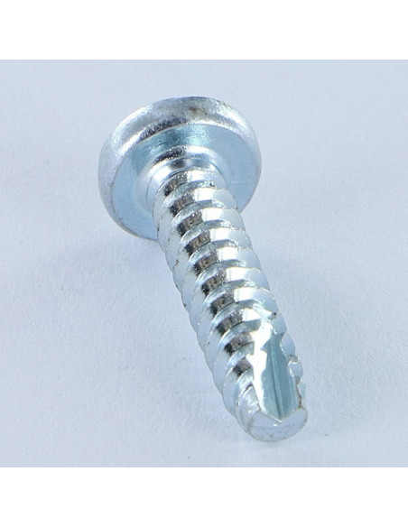 1 x PVC-ruuvi Kupumainen lieriöpää Pozi 3,5-kertainen 5/8 "Halkeamista estävä kärki Sinkitty teräs