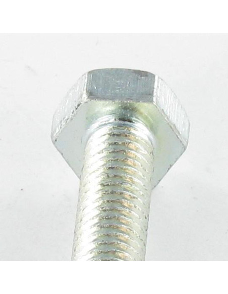 1 x Metalliruuvit Kuusiopää TH + Avain 4 HC4 M6X35 Sinkitty teräs