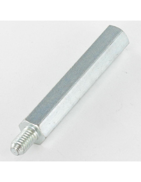1 x Väliholkki Kuusikulmainen Uros naaras M3/10 5X35 Kierteytetty kohteessa 10 Sinkitty teräs